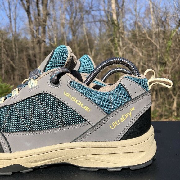 Vasque Monolith Low UltraDry 7209 Gargoyle Everglade Hiking Shoes Size 6 (b10) - Picture 3 of 11